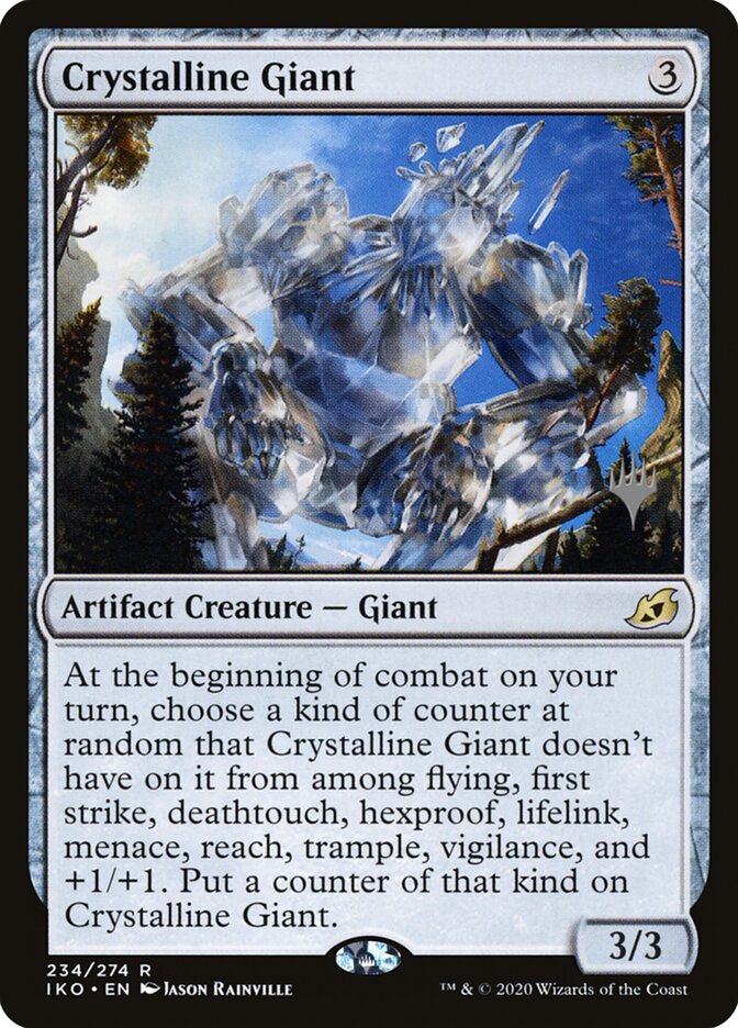 Crystalline Giant (234p) - Ikoria: Lair of Behemoths Promos (PIKO)