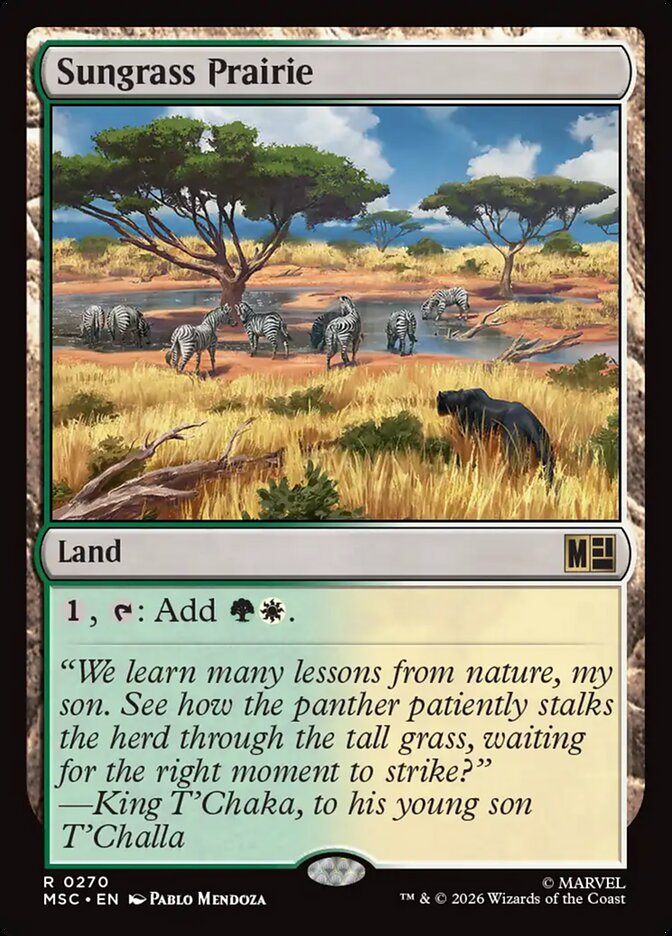 Sungrass Prairie (270) - Marvel Super Heroes Commander (MSC)