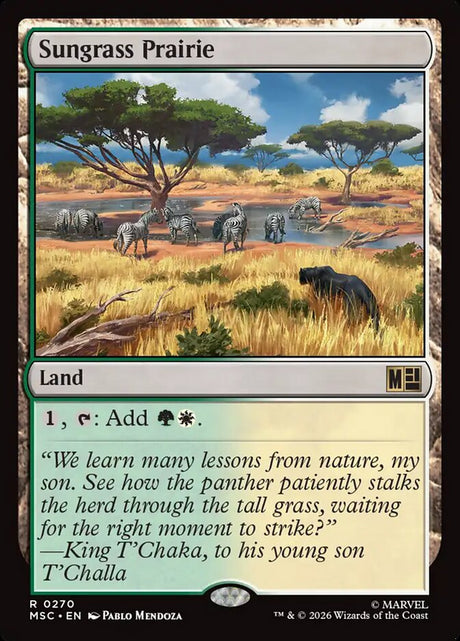 Sungrass Prairie (270) - Marvel Super Heroes Commander (MSC)