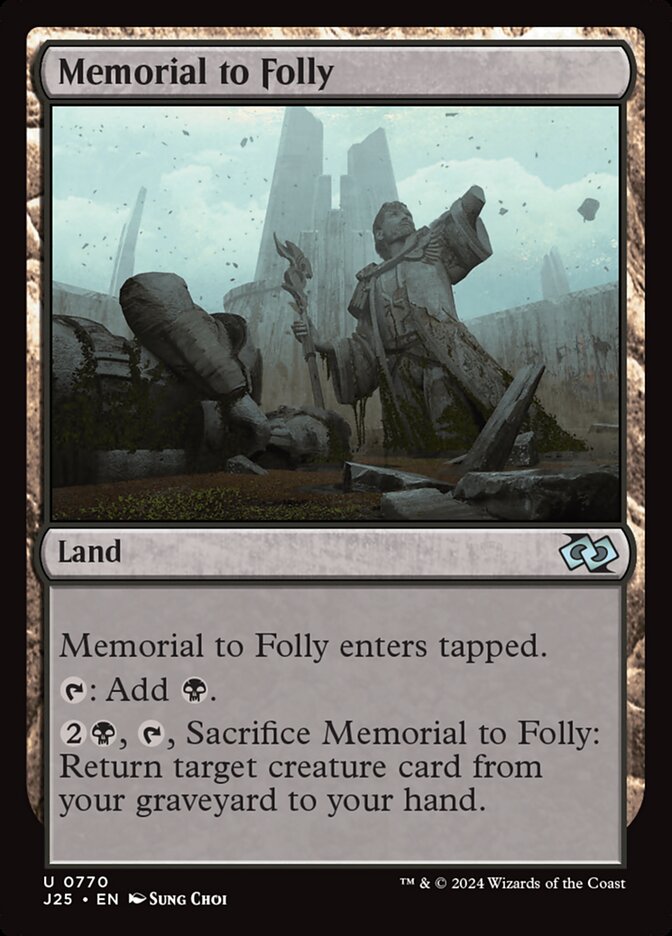 Memorial to Folly - Foundations Jumpstart (J25)