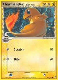 Charmander Delta Species (49) - EX Crystal Guardians (CG)