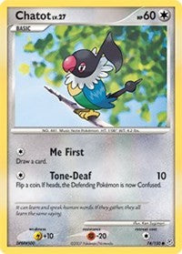 Chatot (74) - Diamond and Pearl (DP)