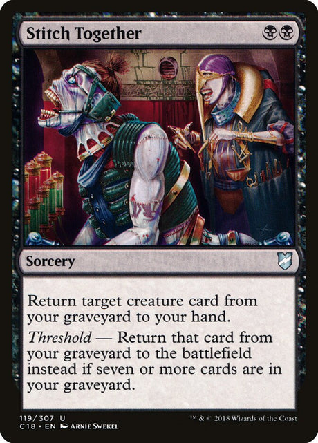 Stitch Together (119) - Commander 2018 (C18)