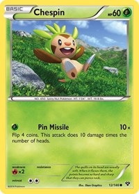 Chespin (12) - XY Base Set (XY)