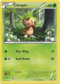 Chespin (3) - Kalos Starter Set (KSS)