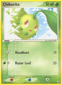 Chikorita (51) - EX Unseen Forces (UF)