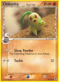 Chikorita Delta Species (44) - EX Dragon Frontiers (DF)
