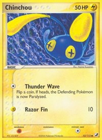 Chinchou (52) - EX Unseen Forces (UF)