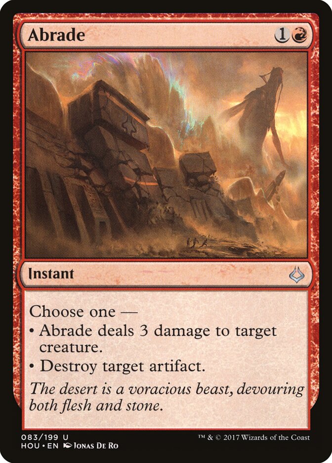 Abrade (83) - Hour of Devastation (HOU)