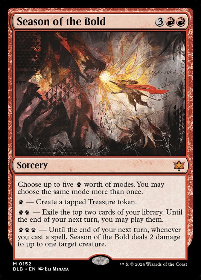 Season of the Bold - Bloomburrow (BLB)
