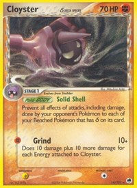 Cloyster Delta Species (14) - EX Dragon Frontiers (DF)