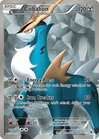 Cobalion 100 Full Art (100) - Noble Victories (NVI)