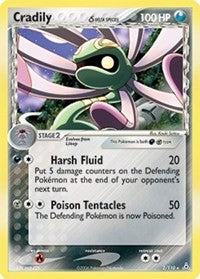 Cradily Delta Species (2) - EX Holon Phantoms (HP)