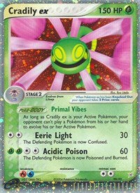 Cradily ex (90) - EX Team Magma vs Team Aqua (MA)
