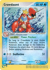 Crawdaunt (3) - EX Dragon (DR)