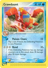 Crawdaunt (13) - EX Dragon (DR)
