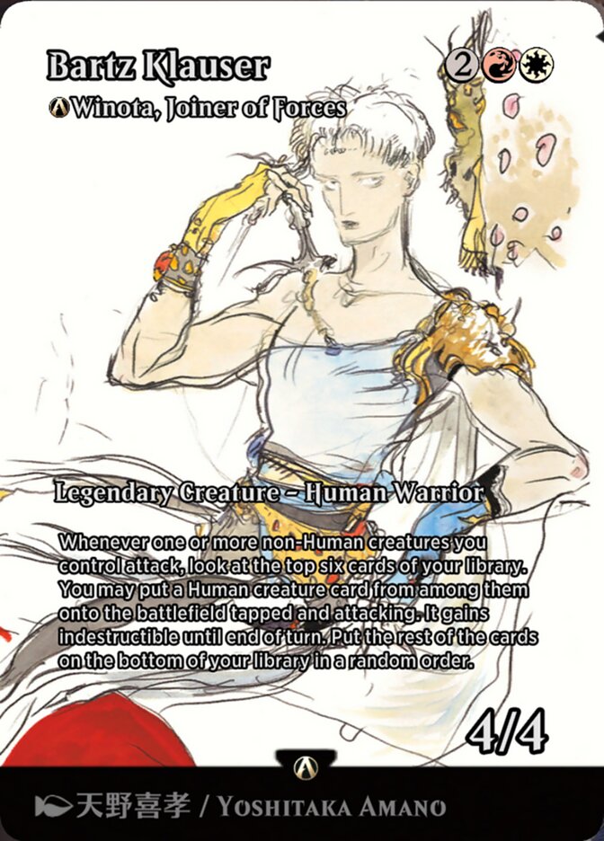 A-Winota, Joiner of Forces (A-19) - [Borderless] Final Fantasy: Through the Ages (FCA)