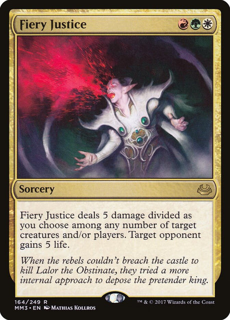 Fiery Justice (164) - Modern Masters 2017 (MM3)