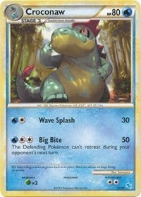 Croconaw (#13) (13) - HGSS Trainer Kit: Gyarados & Raichu (PR)