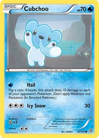 Cubchoo (40) - Plasma Storm (PLS)