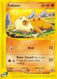 Cubone (103) - Expedition (EX)