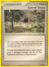 Cursed Stone (72) - EX Legend Maker (LM)
