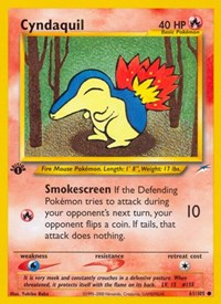 Cyndaquil (61) - Neo Destiny (N4)