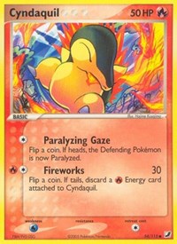 Cyndaquil (54) - EX Unseen Forces (UF)