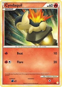 Cyndaquil (61) - HeartGold SoulSilver (HS)