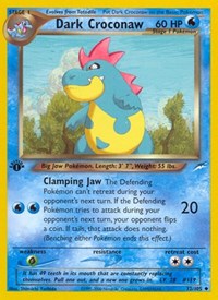 Dark Croconaw (32) - Neo Destiny (N4)