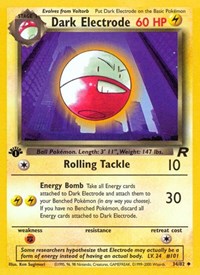 Dark Electrode (34) - Team Rocket (TR)