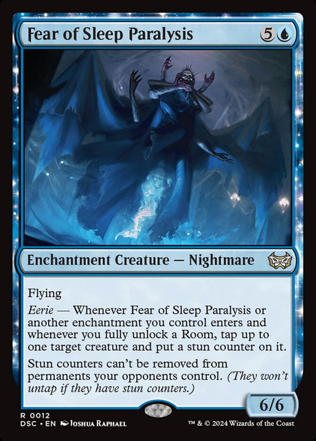 Fear of Sleep Paralysis (12) - Duskmourn: House of Horror Commander (DSC)