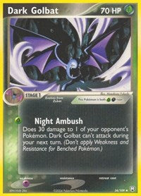 Dark Golbat (34) - EX Team Rocket Returns (RR)