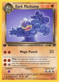 Dark Machamp (27) - Team Rocket (TR)