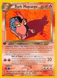 Dark Magcargo (18) - Neo Destiny (N4)