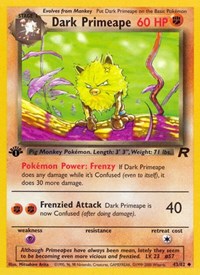 Dark Primeape (43) - Team Rocket (TR)
