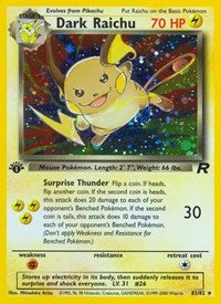 Dark Raichu (83) - Team Rocket (TR)