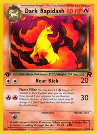 Dark Rapidash (44) - Team Rocket (TR)