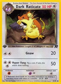 Dark Raticate (51) - Team Rocket (TR)
