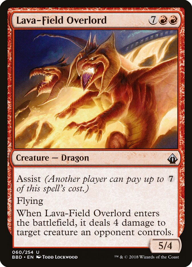 Lava-Field Overlord (60) - Battlebond (BBD)