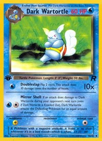 Dark Wartortle (46) - Team Rocket (TR)