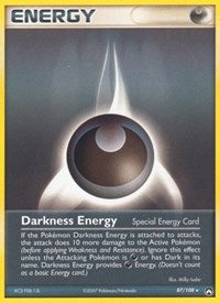 Darkness Energy Special (87) - EX Power Keepers (PK)