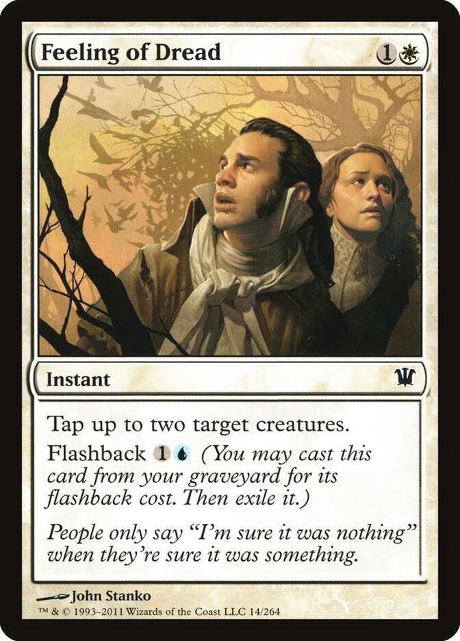 Feeling of Dread (14) - Innistrad (ISD)