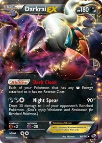 Darkrai EX (88) - Legendary Treasures (LTR)