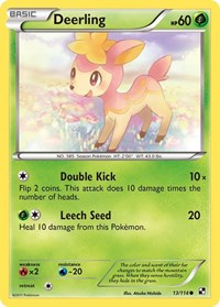 Deerling (13) - Black and White (BLW)
