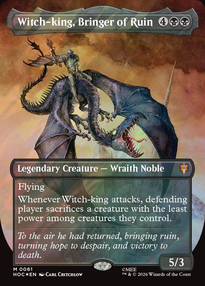 Witch-king, Bringer of Ruin (61) - The Hobbit Eternal (HOC)
