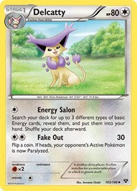 Delcatty (105) - XY Base Set (XY)