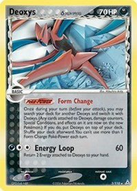Deoxys Delta Species Attack Forme (3) - EX Holon Phantoms (HP)