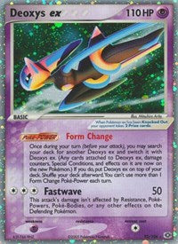 Deoxys ex Speed Forme (93) - EX Emerald (EM)