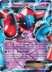 Deoxys EX Team Plasma (BW82) - Black and White Promos (PR)